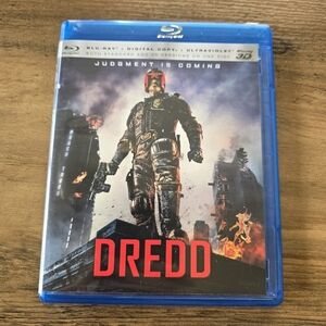 Dredd Movie (Blu-ray + Digital + Ultraviolet Blu-ray 3D, 2012) CIB